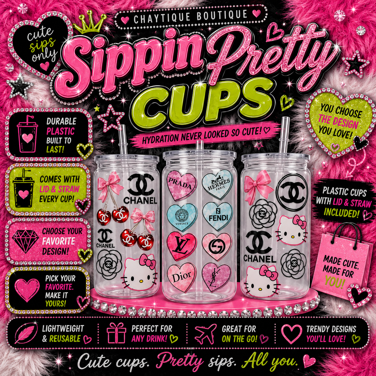 Sippin Pretty Cups