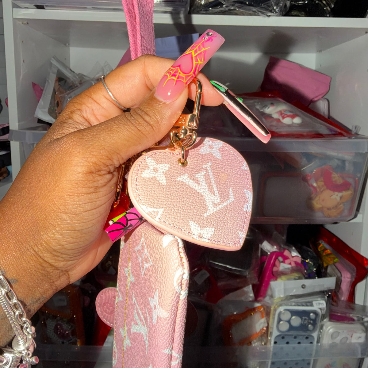 Cherry on Pop Keychain Set