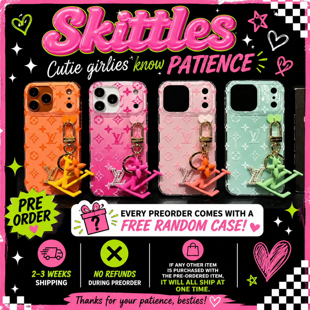 Skittles (Pre-order 2-3 weeks shipping)