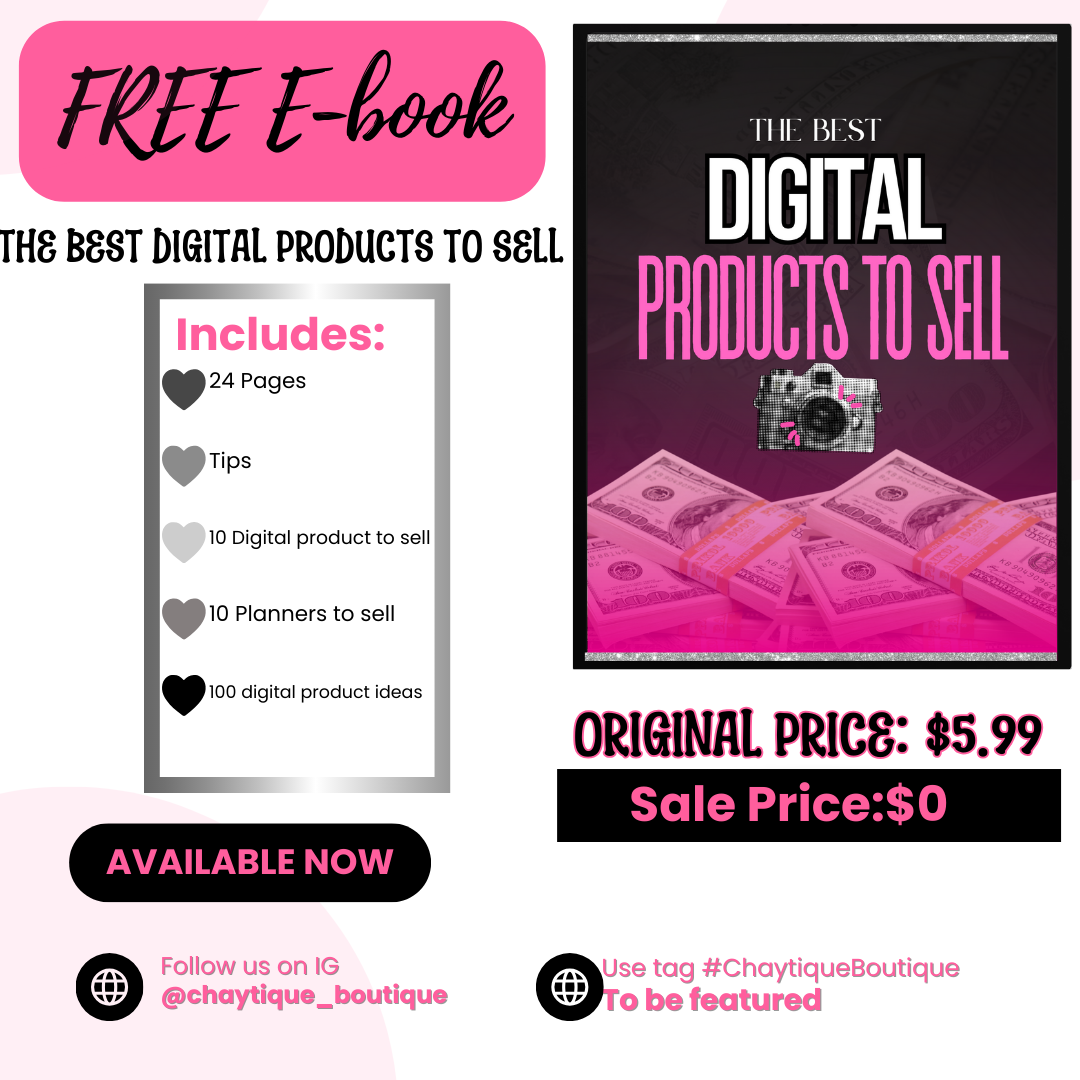 FREEBIE (THE BEST DIGITAL PRODUCTS TO SELL)
